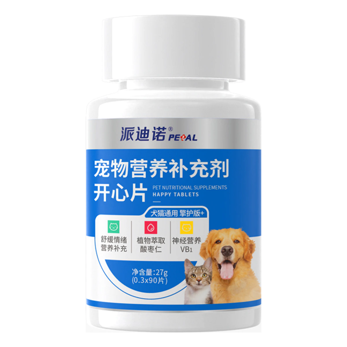 宠物营养补充剂开心片 · 90片