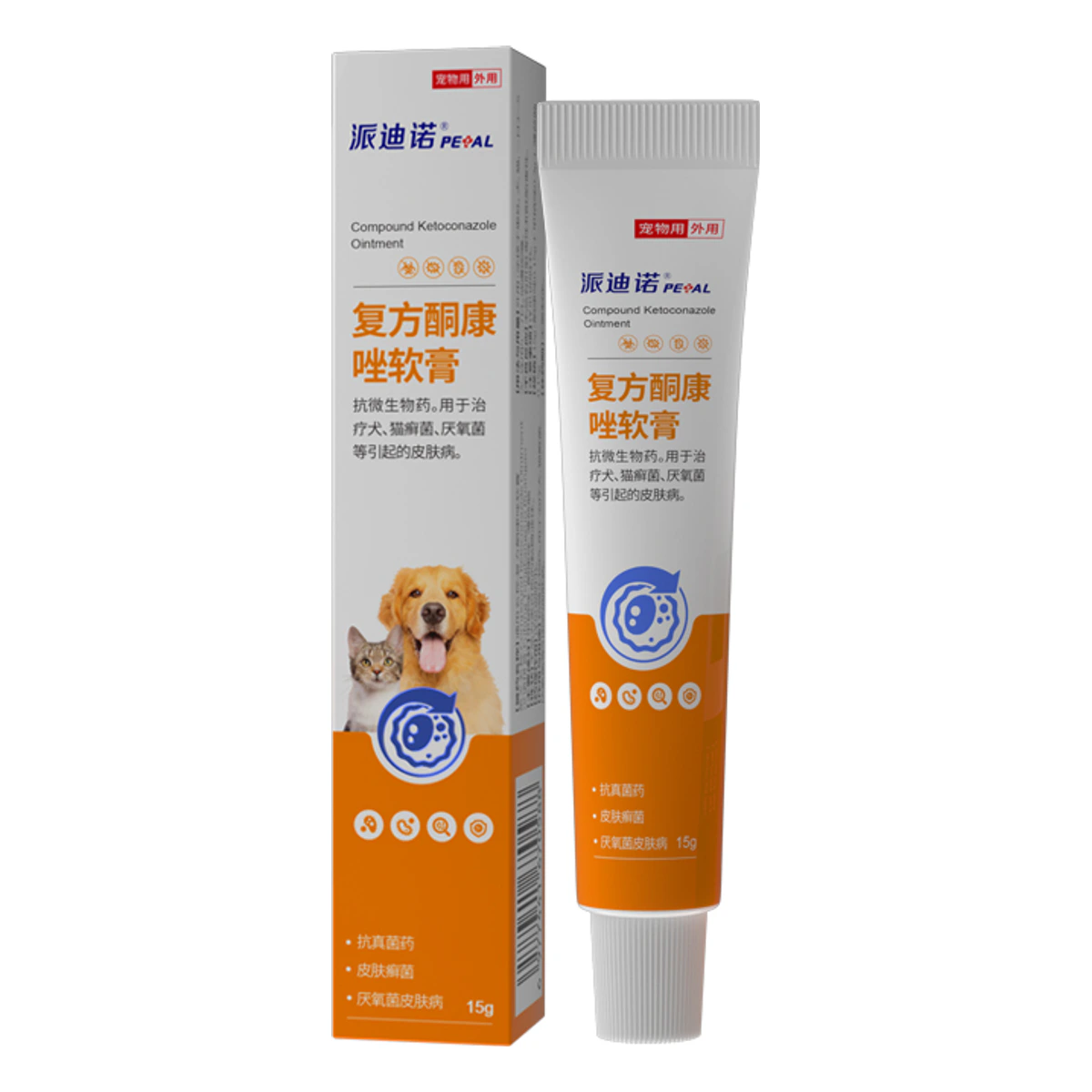 复方酮康唑软膏 · 15g