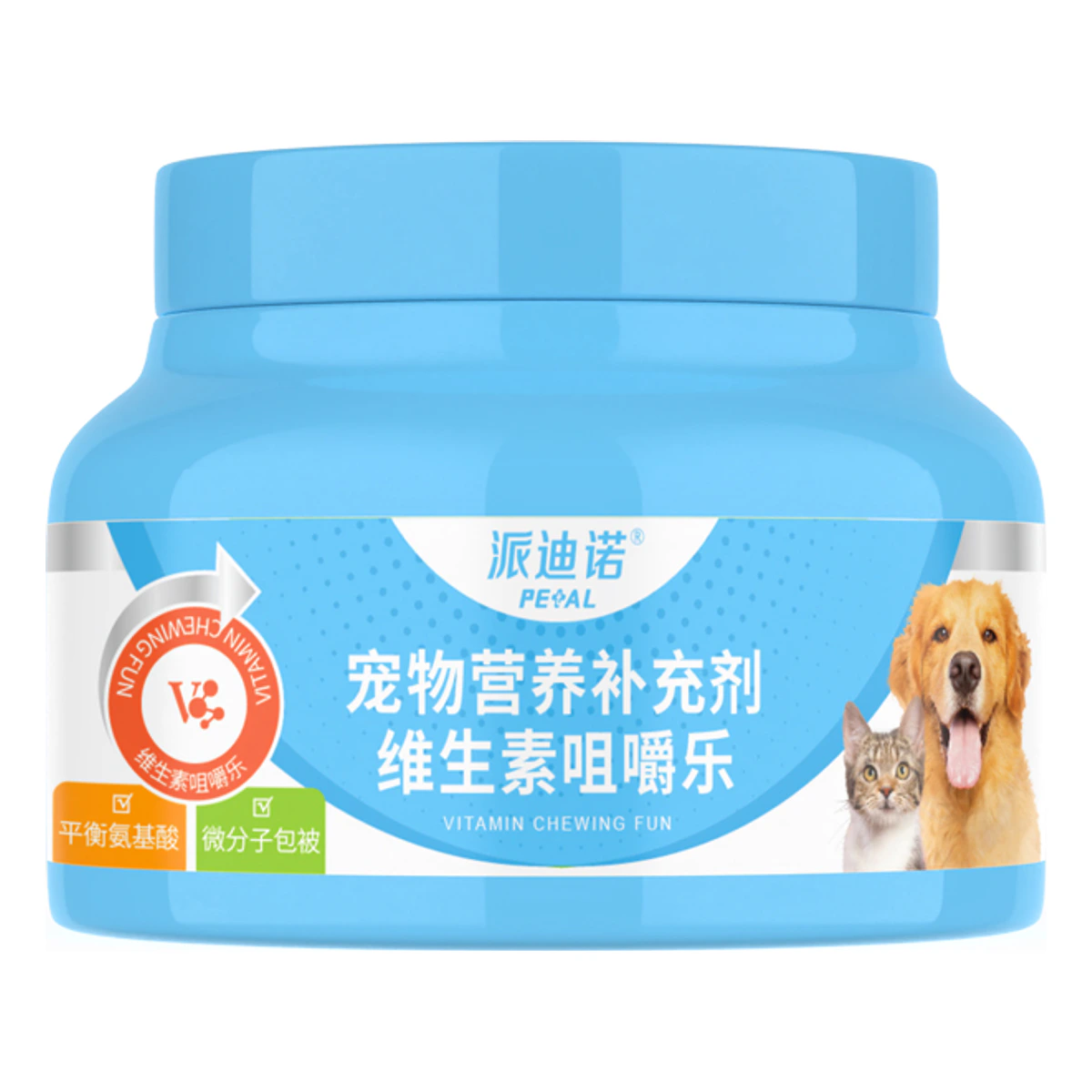 维生素咀嚼片 · 100g，约256粒